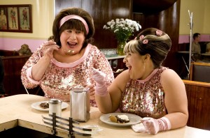 John Travolta and Nikki Blonsky in "Hairspray"