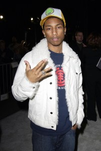 Pharrell Williams during Motorola 4th Annual Holiday Party - Inside at The Lot in Los Angeles, California, United States. (Photo by J. Vespa/WireImage)