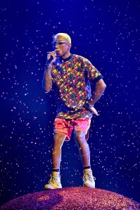 LAS VEGAS, NV - MAY 20:  Recording artist Pharrell Williams performs onstage at the 2018 Billboard Music Awards at MGM Grand Garden Arena on May 20, 2018 in Las Vegas, Nevada.  (Photo by John Shearer/Getty Images)