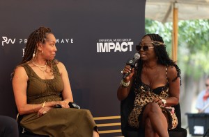 Caron Veazey and Dr. Deanne Brown Thomas