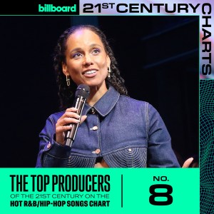 21st Century Charts, R&B/Hip-Hop Producers, Alicia Keys