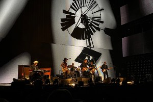 Bob Dylan performs at Farm Aid 2023.
