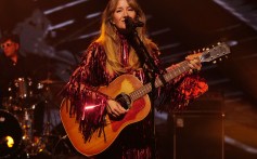 Margo Price performs on Jimmy Kimmel Live! on September 16, 2025.