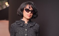 Raye at the Chanel Fall RTW 2025 fashion show as part of Paris Fashion Week on March 11, 2025 in Paris, France.
