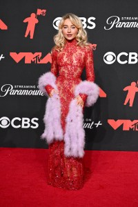 Sabrina Carpenter at the MTV Video Music Awards 2025 held at UBS Arena on September 07, 2025 in New York, New York.